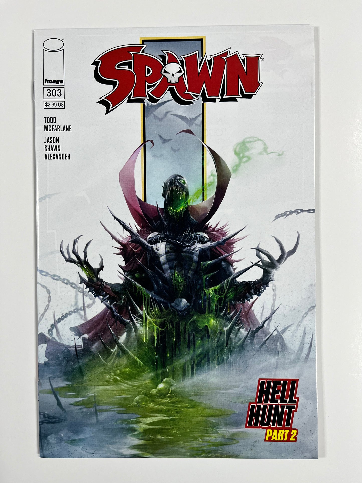 SPAWN #303 - 2019 - NM- - 1ST PRINT - FRANCESCO MATTINA COVER - IMAGE COMICS