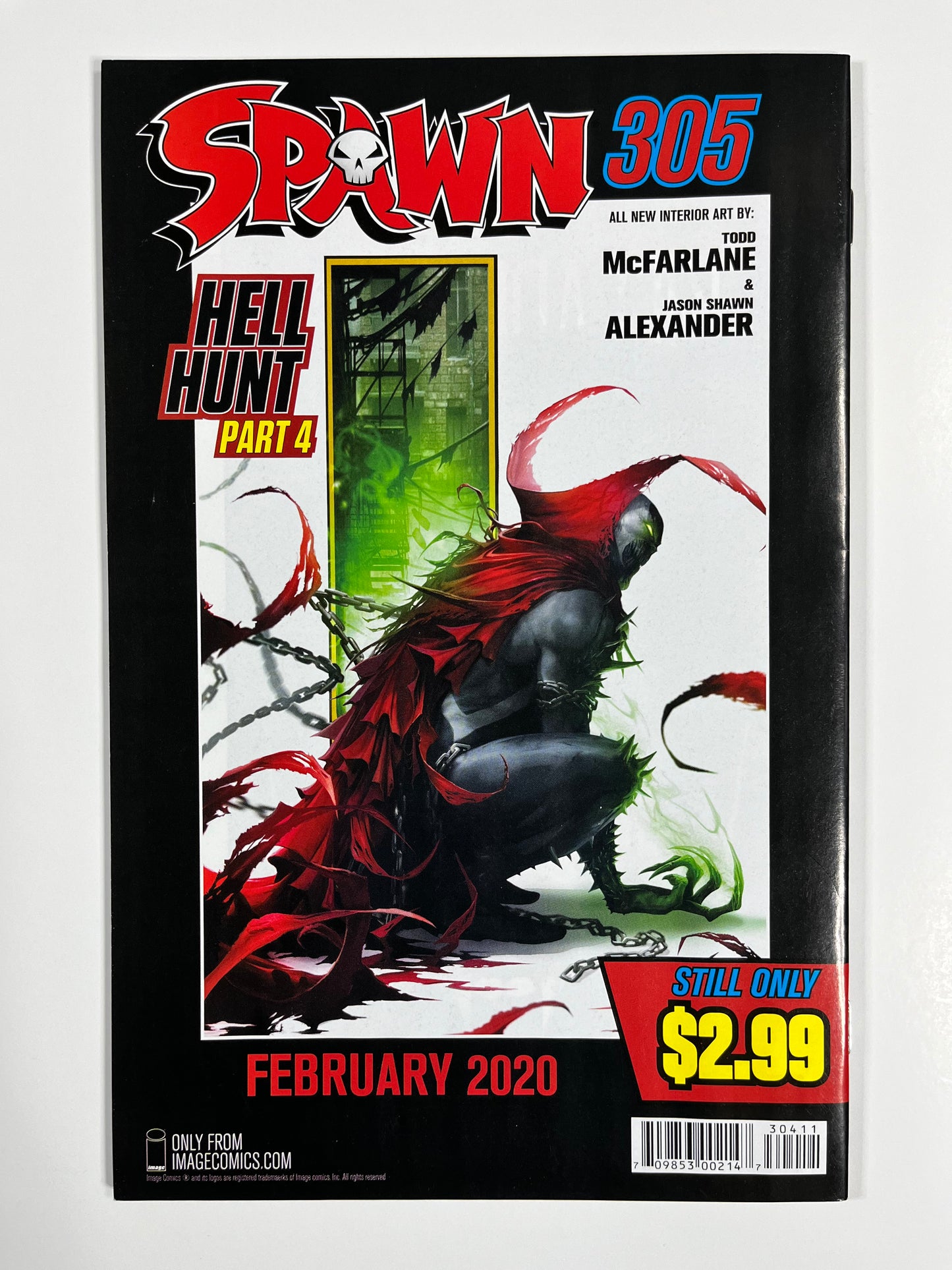 SPAWN #304 - 2020 - VF/NM - 1ST PRINT - FRANCESCO MATTINA COVER - IMAGE COMICS