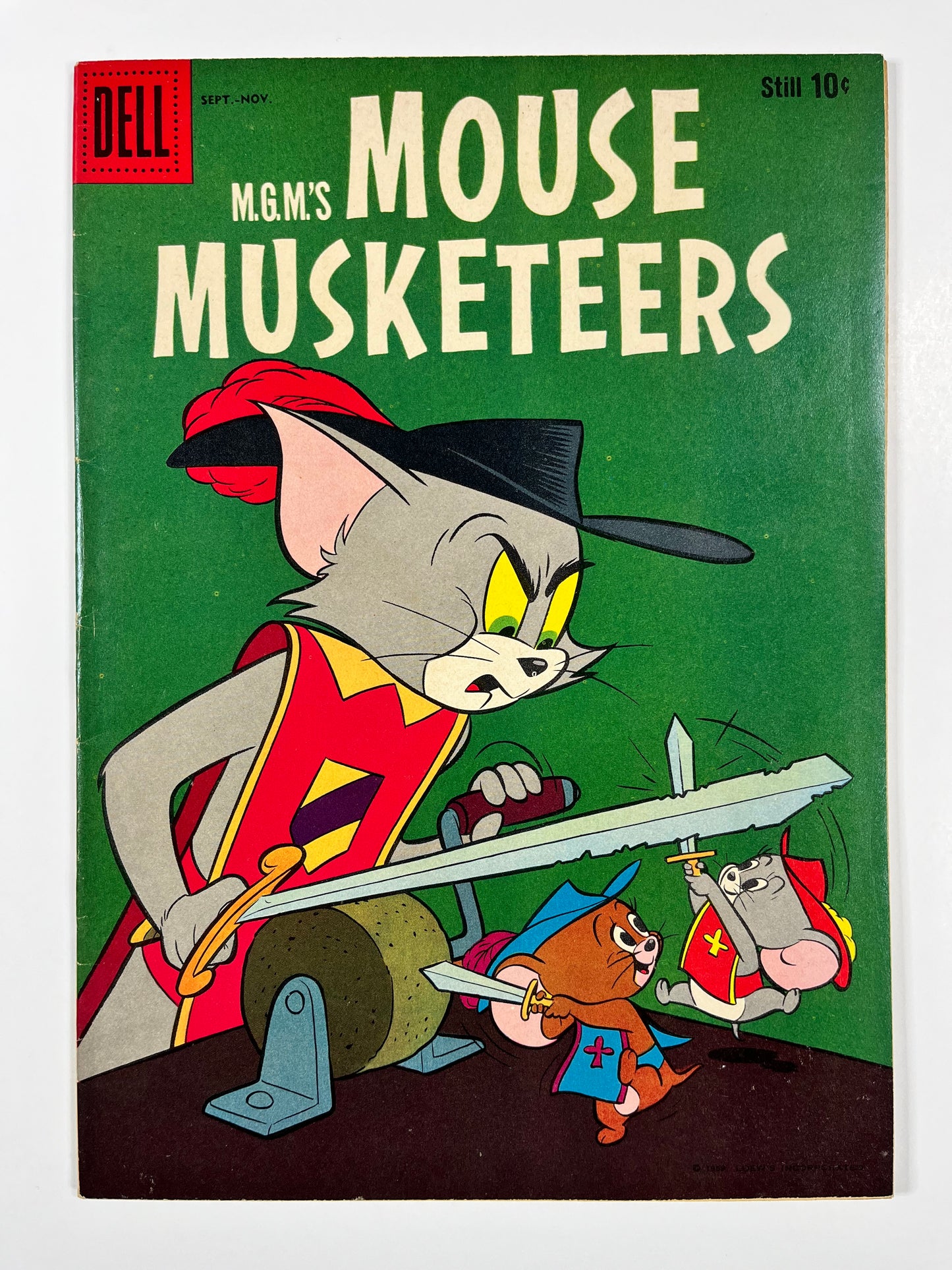 M.G.M.'s MOUSE MUSKETEERS #19 - 1959 - FN - TOM AND JERRY - SILVER AGE - DELL COMICS