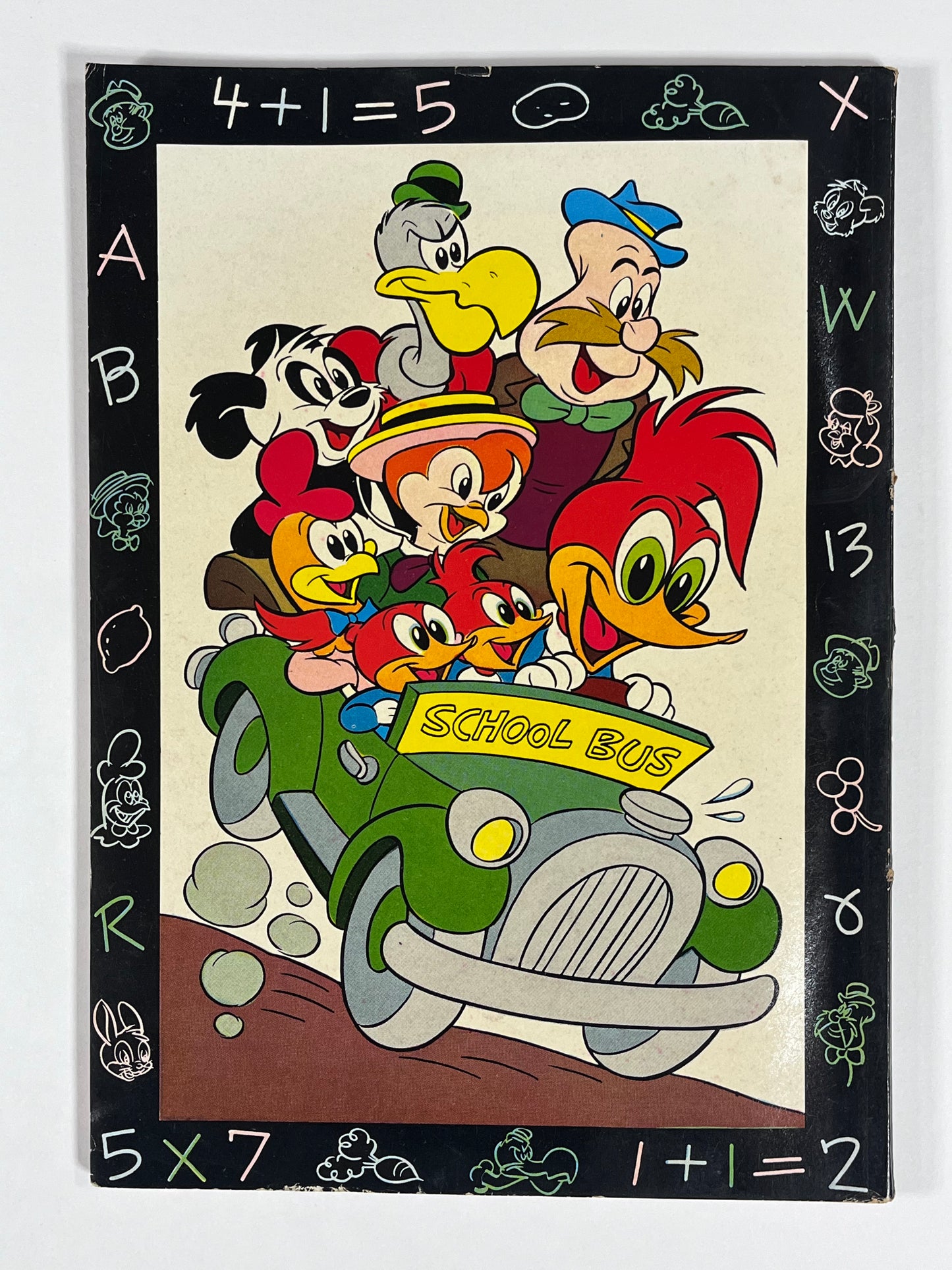 WALTER LANTZ WOODY WOODPECKER'S BACK TO SCHOOL #3 - 1954 - VG/FN - GOLDEN AGE - DELL COMICS