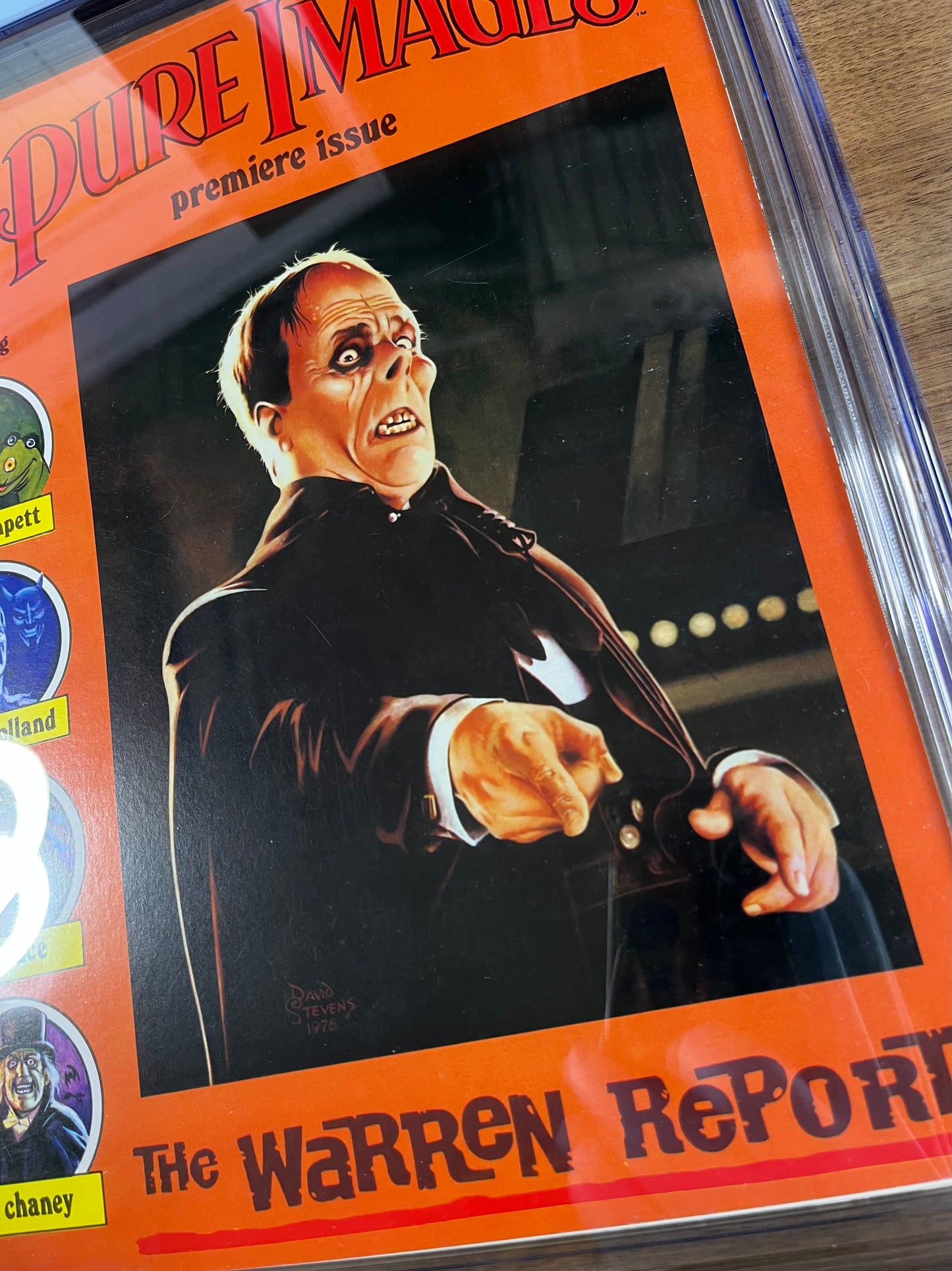 PURE IMAGES #v1 #1 CGC 7.5 - 1977 - "PHANTOM OF THE OPERA" COVER BY DAVE STEVENS - HIGHEST GRADED BLUE LABEL - TOP POP