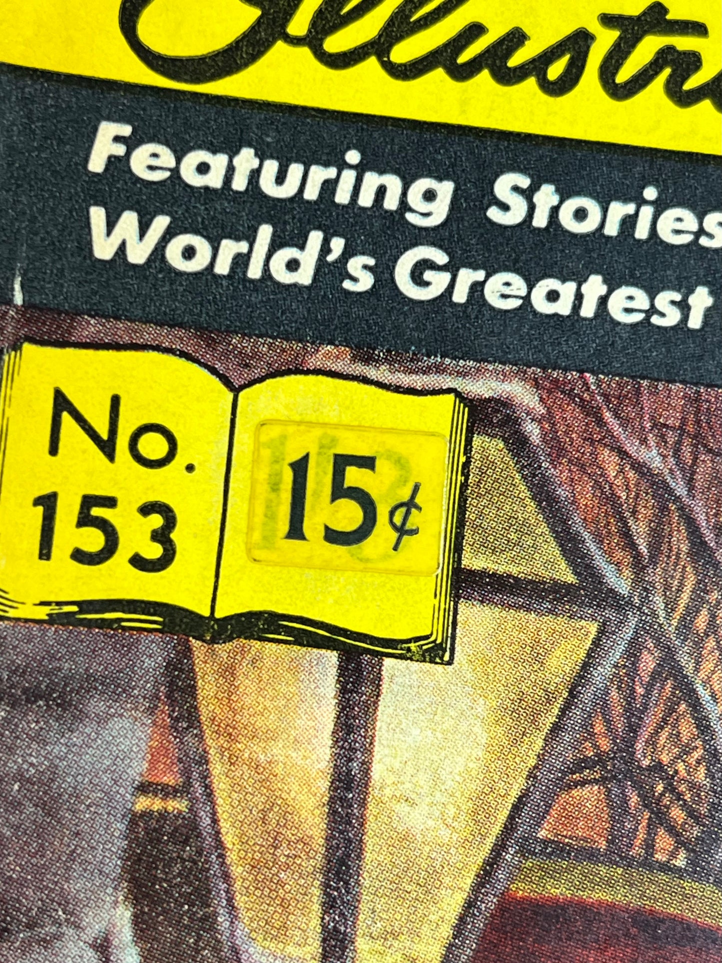 CLASSICS ILLUSTRATED #153 HRN 153 - UK EDITION - VG - INVISIBLE MAN - GILBERTON