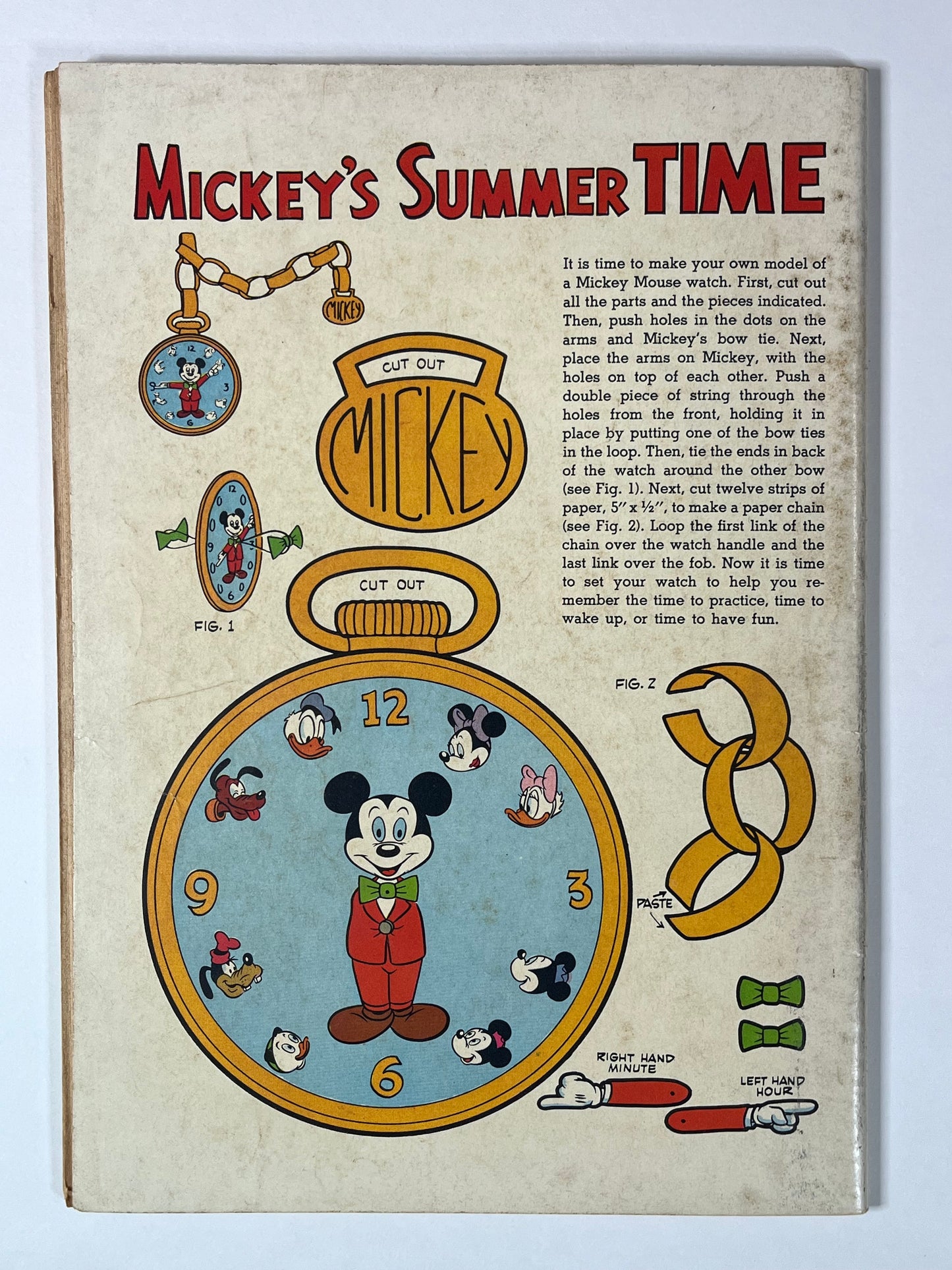 WALT DISNEY'S SUMMER FUN #2 - 1959 - VG - SILVER AGE - DELL COMICS