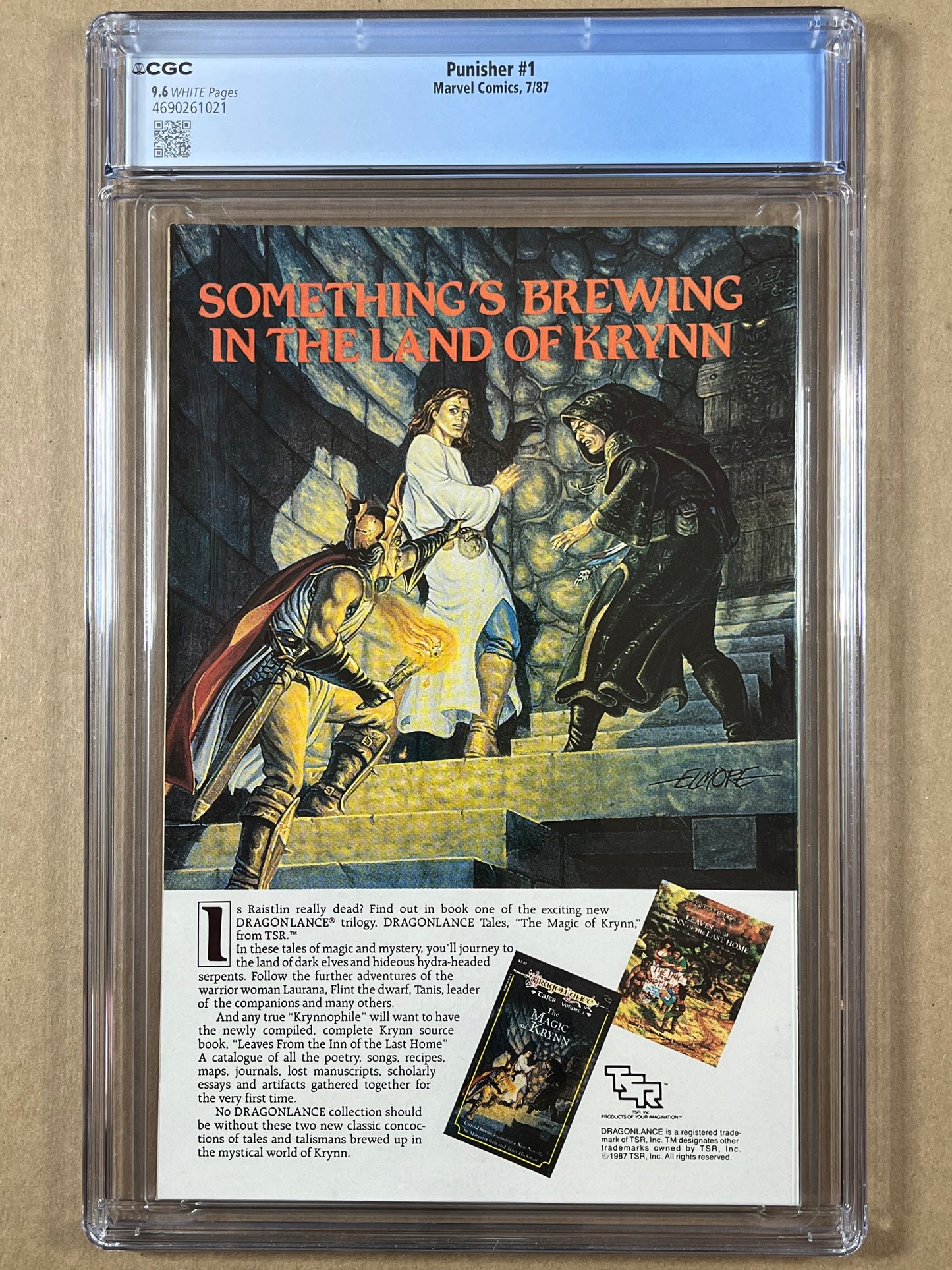 PUNISHER #1 - CGC 9.6 - KLAUS JANSON COVER & ART - 1987 - HIGH GRADE