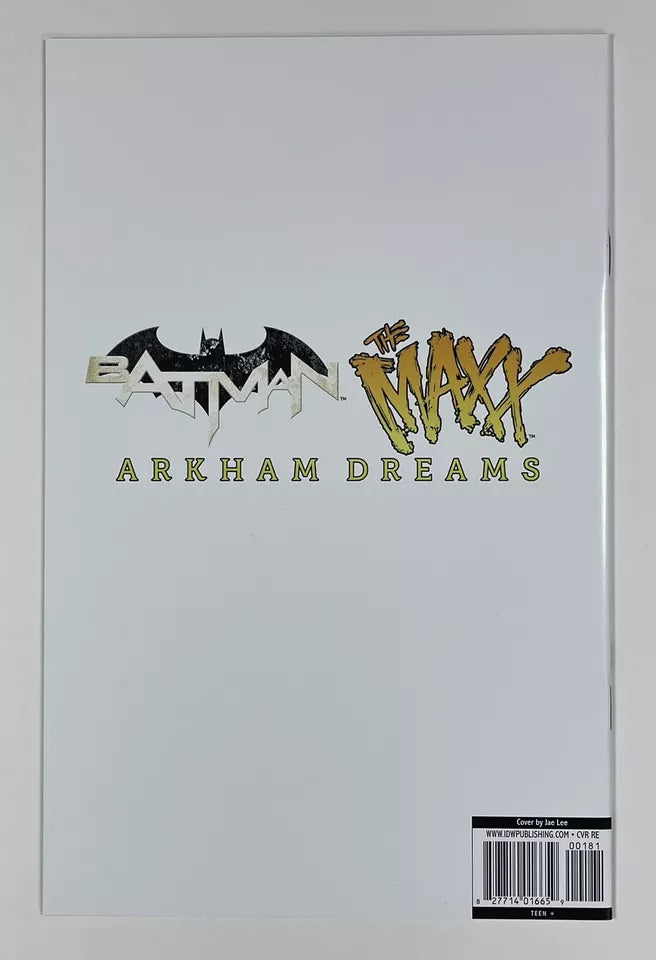 BATMAN/THE MAXX: ARKHAM DREAMS #1 - TORPEDO COMICS EXCLUSIVE - JAE LEE B&W EDITION VARIANT - NM