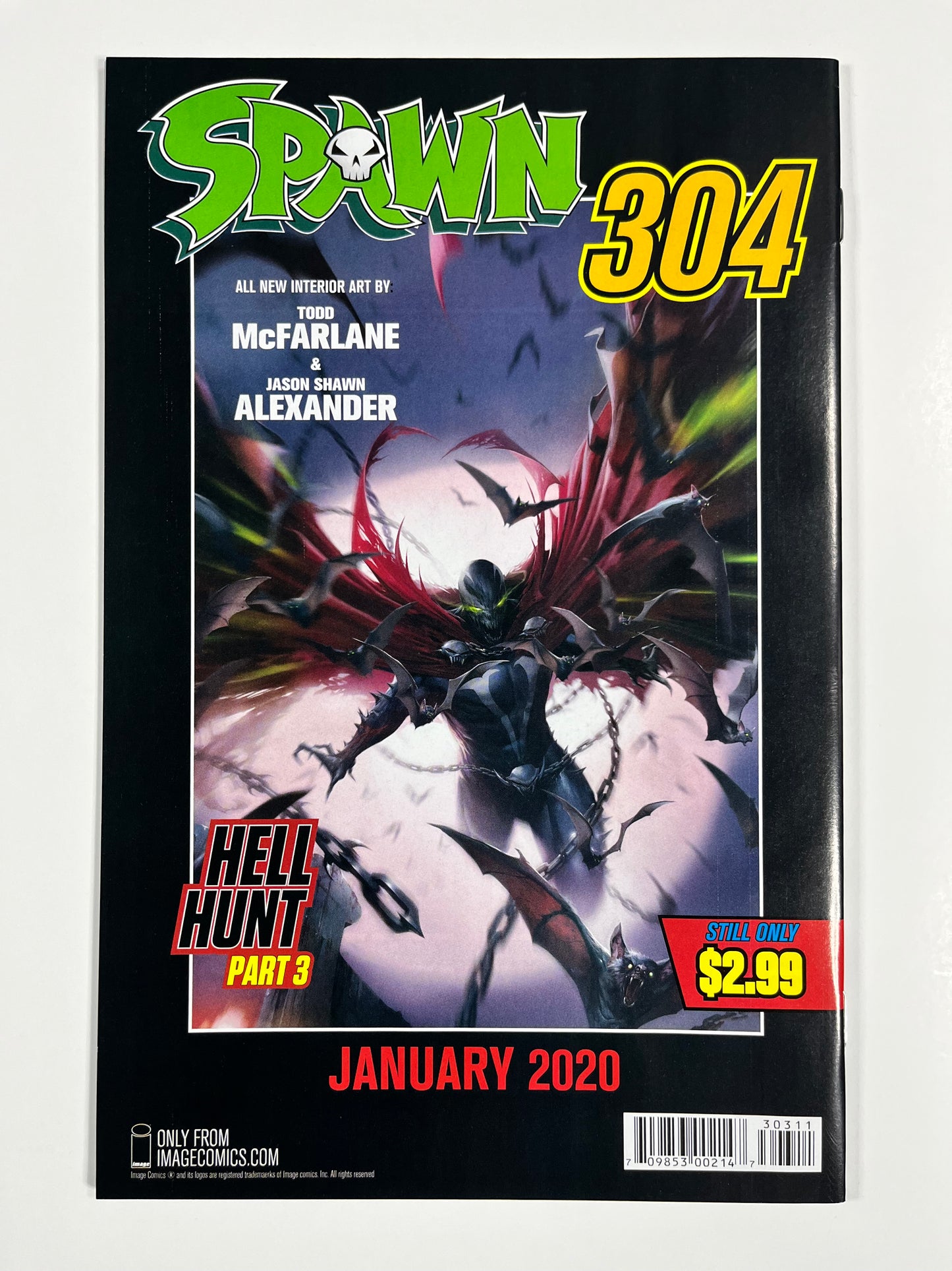 SPAWN #303 - 2019 - NM- - 1ST PRINT - FRANCESCO MATTINA COVER - IMAGE COMICS