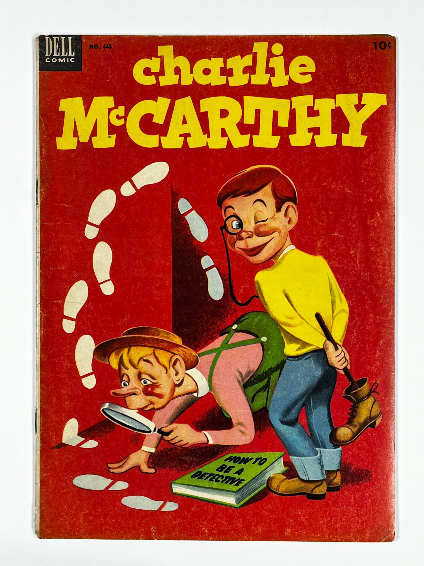 FOUR COLOR #445 - 1953 - VG+ - CHARLIE McCARTHY - GOLDEN AGE - DELL COMICS