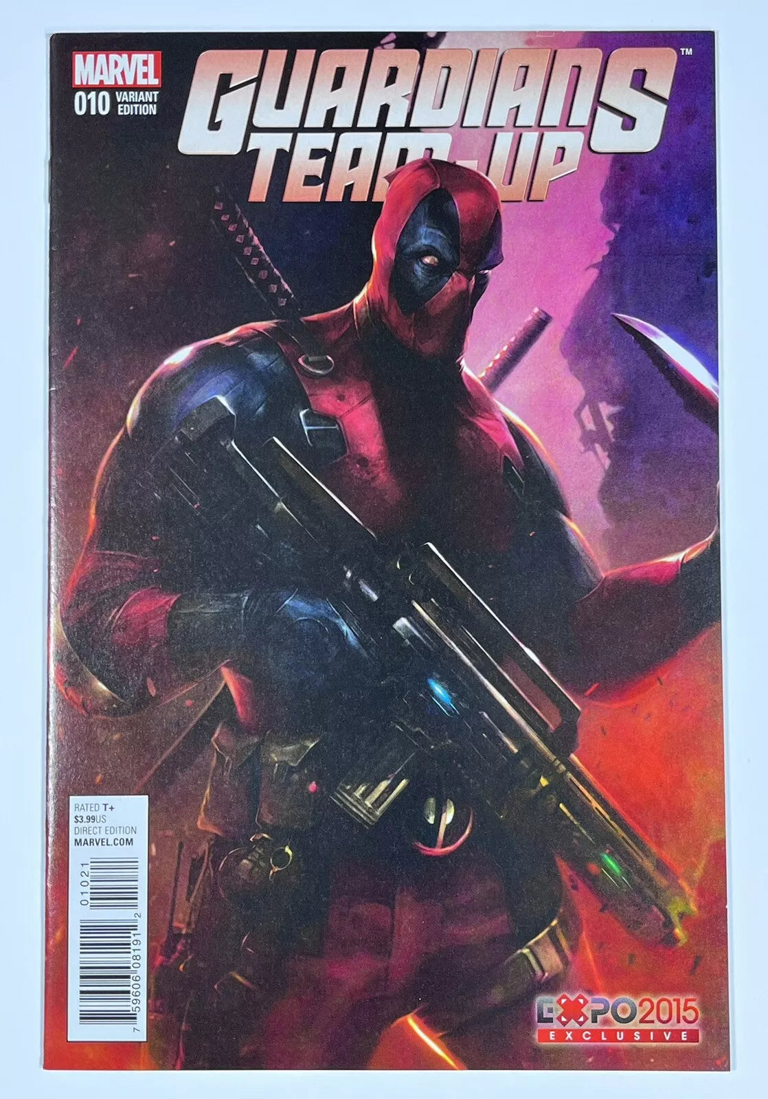 GUARDIANS TEAM-UP #10 - 2015 - VF- - GAMESTOP EXPO EDITION - MARTE GRACIA VARIANT