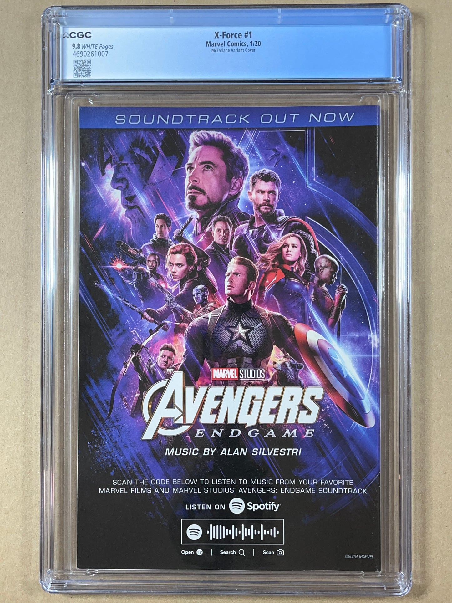 X-FORCE #1 CGC 9.8 - "HIDDEN GEM" TODD McFARLANE VARIANT - 2020 - HIGH GRADE