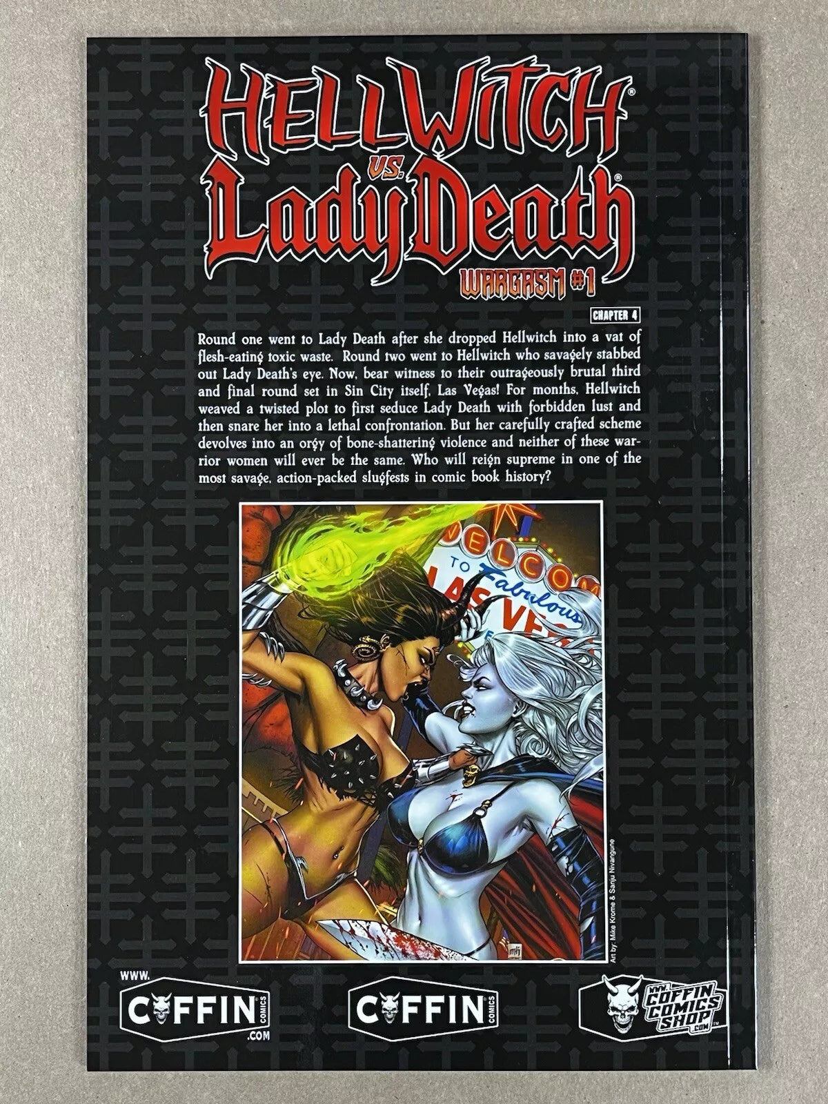 HELLWITCH VS LADY DEATH: WARGASM (2022) #1's LOT - COFFIN COMICS - SILVER SURFER #4