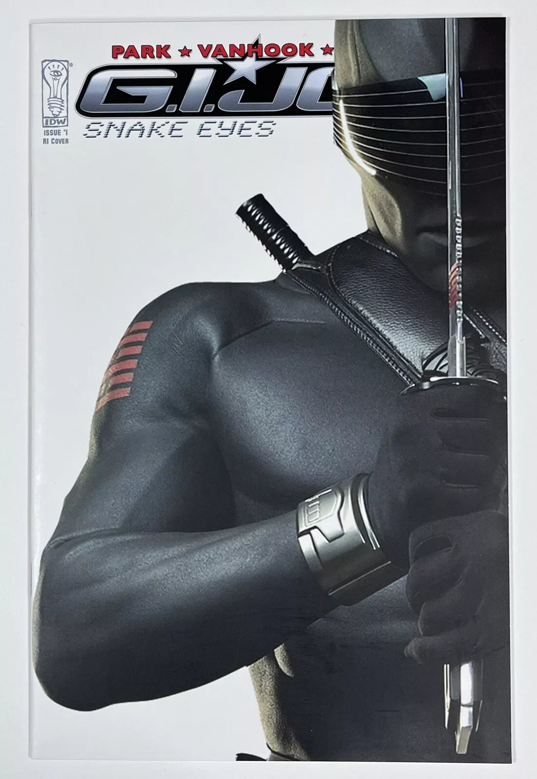 G.I. JOE: SNAKE EYES #1 - NM - 2010 - RETAILER INCENTIVE EDITION - RAY PARK PHOTO COVER - IDW PUBLISHING
