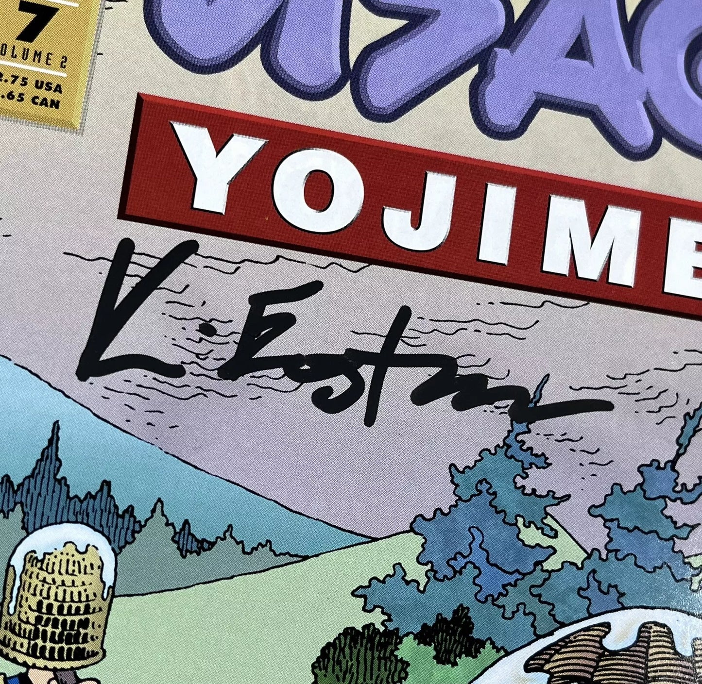 USAGI YOJIMBO #7 - 1994 - VF/NM - SIGNED BY KEVIN EASTMAN W/ COA - MIRAGE