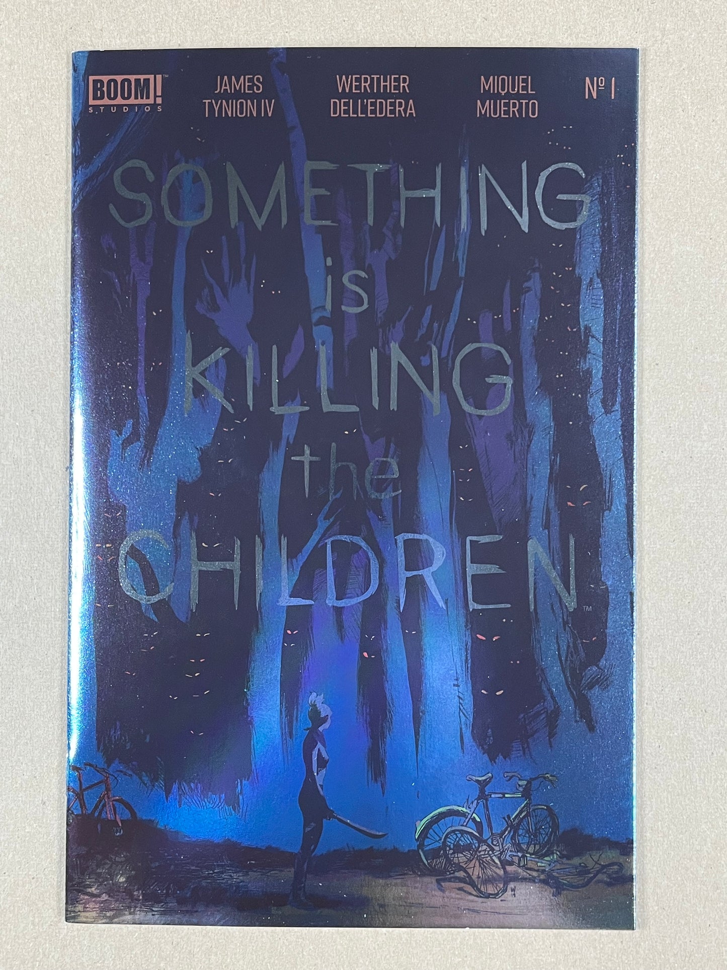 SOMETHING IS KILLING THE CHILDREN #1 - 2020 - NM+ - LCSD FOIL 7TH PRINT - BOOM! STUDIOS