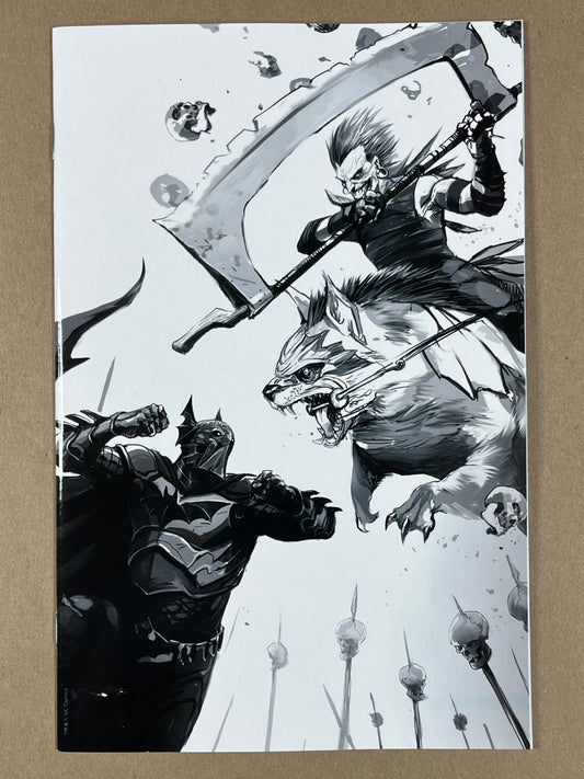 DARK NIGHTS: METAL #1 - 2017 - NM- - FRANCESCO MATTINA VIRGIN SKETCH VARIANT - DC