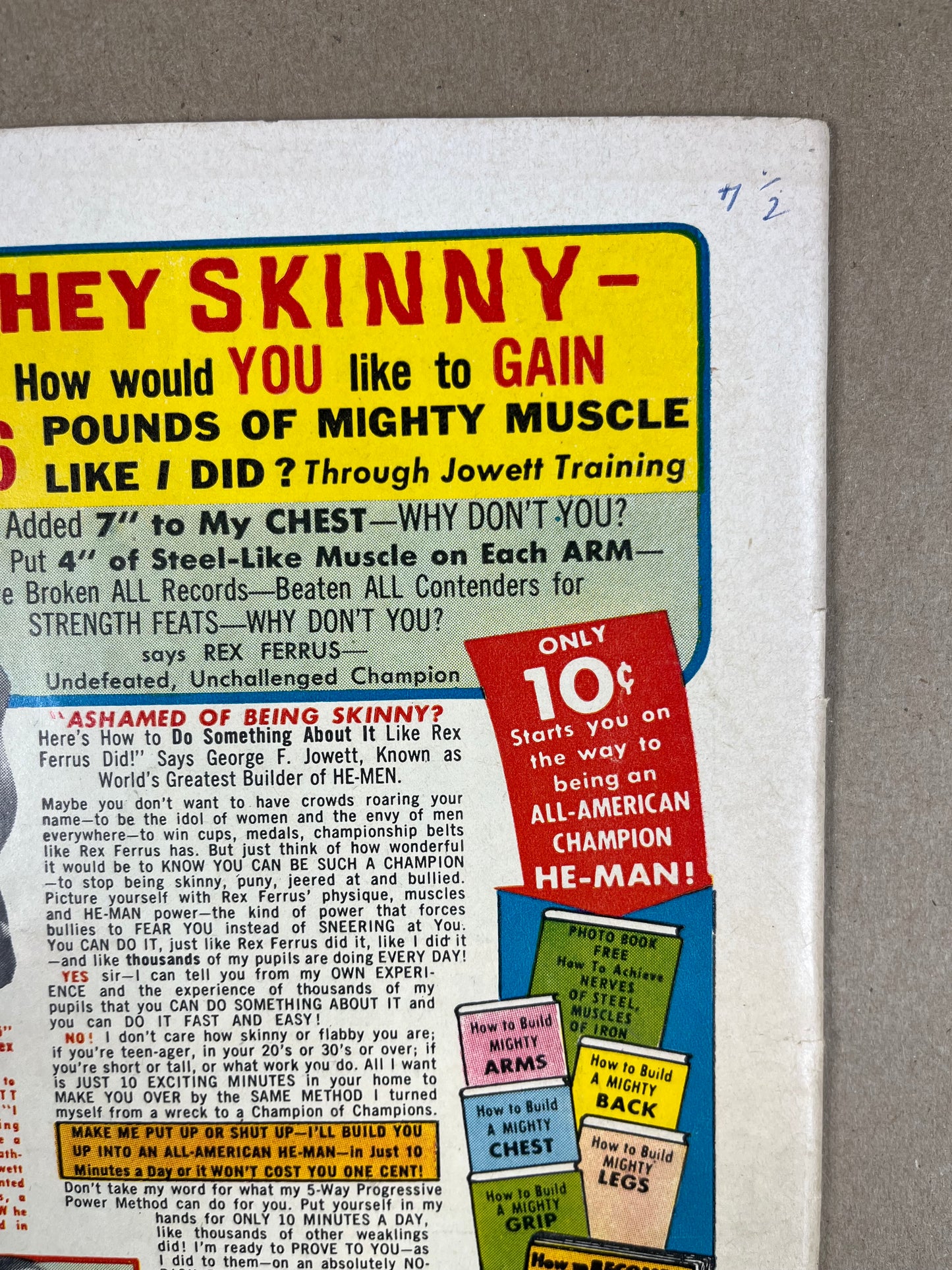 AIRBOY v9 #12 - 1953 - VG - HEAP COVER & APPEARANCE - ATOMIC AGE SC-FI - HILLMAN