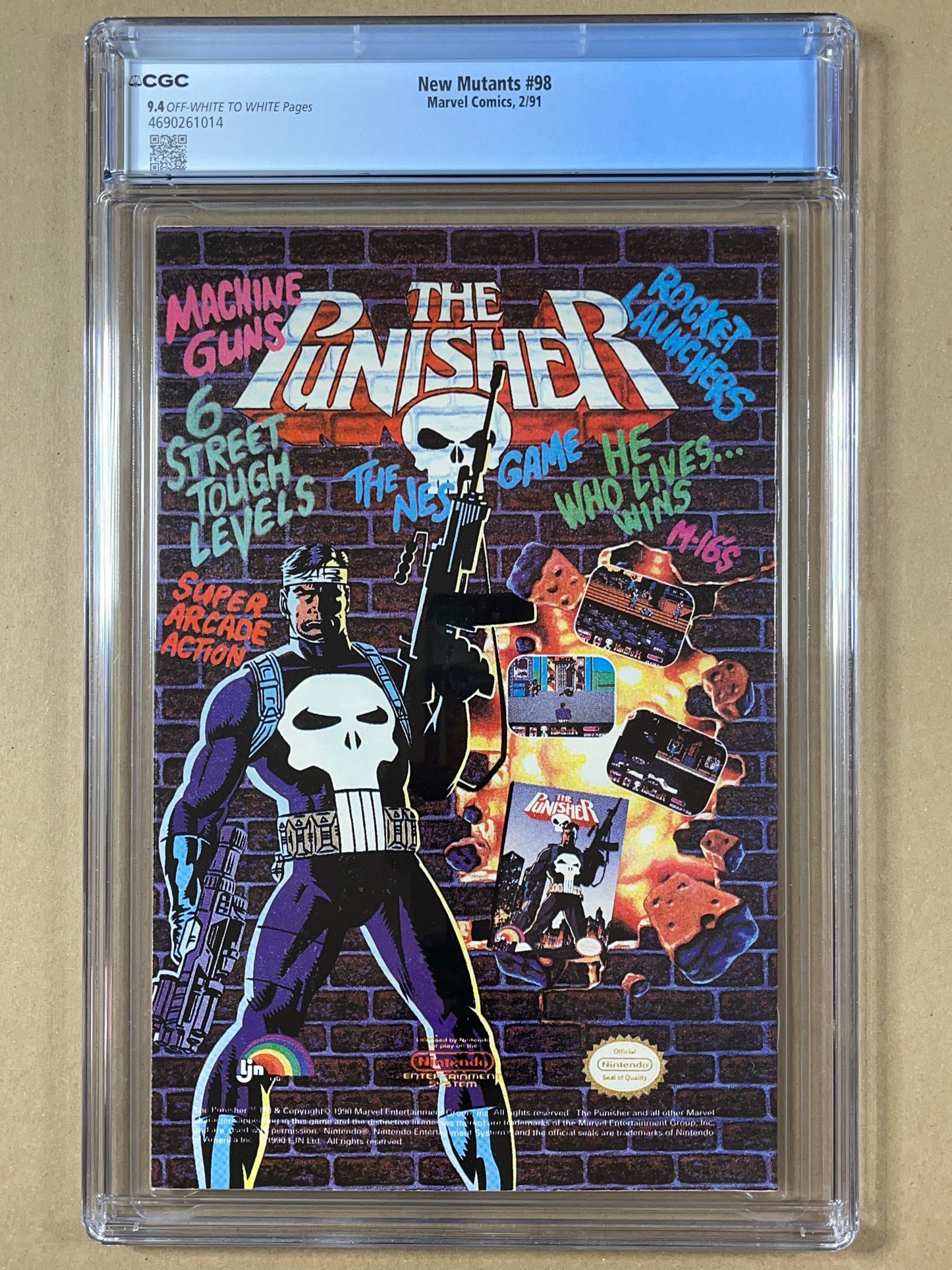 NEW MUTANTS #98 - CGC 9.4 - 1ST APPEARANCE OF DEADPOOL - 1991 - HIGH GRADE