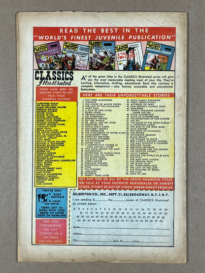 CLASSICS ILLUSTRATED #77 HRN 78 - GD/VG - THE ILIAD - GILBERTON
