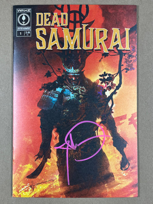 DEAD SAMURAI #1 - 2024 - NM+ - SIGNED BY JOHN DOLMAYAN - WAKE ENTERTAINMENT