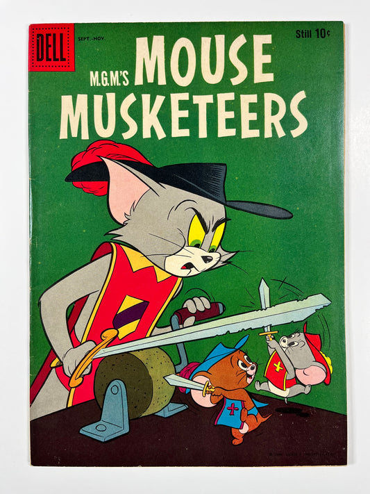 M.G.M.'s MOUSE MUSKETEERS #19 - 1959 - FN - TOM AND JERRY - SILVER AGE - DELL COMICS