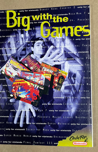 NINTENDO POWER #73 - JUNE 1995 - FN/VF - COMPLETE w/ INSERTS, POLL, & POSTER