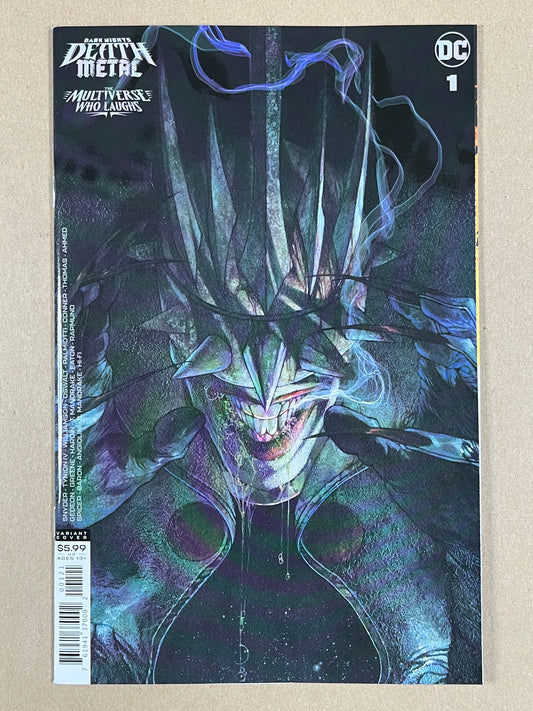 DARK NIGHTS: DEATH METAL - THE MULTIVERSE WHO LAUGHS #1 - 2020 - NM- - BIANCHI