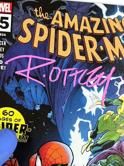 AMAZING SPIDER-MAN #25 - 2019 - NM - SIGNED BY RYAN OTTLEY