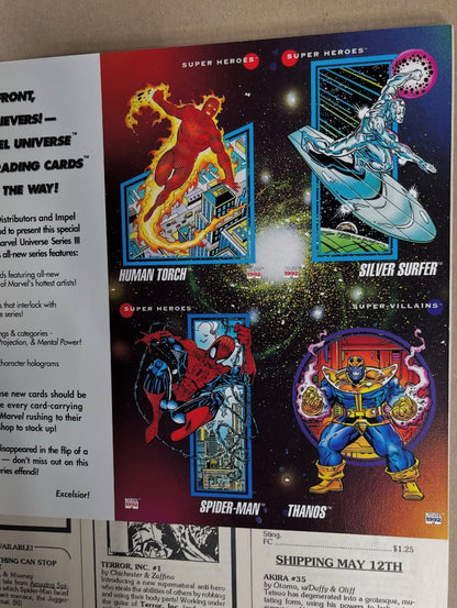 PREVIEWS VOL. II #3 - 1992 - BARRY WINDSOR SMITH VALIANT VARIANT - EARLY SPAWN