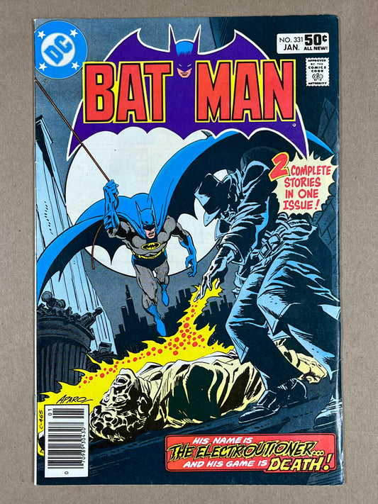 BATMAN #331 - 1980 - FN - NEWSSTAND EDITION - DC COMICS