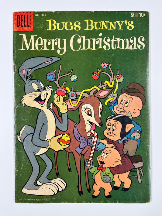 FOUR COLOR #1064 - 1959 - VG - BUGS BUNNY'S MERRY CHRISTMAS - SILVER AGE - DELL COMICS