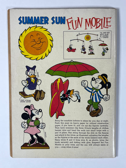 MICKEY MOUSE SUMMER FUN #1 - 1958 - VG- - SILVER AGE - DELL COMICS
