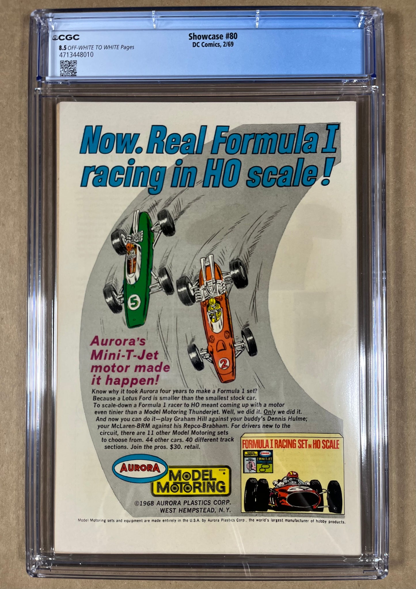 SHOWCASE #80 CGC 8.5 - 1969 - 1ST S.A APPEARANCE OF PHANTOM STRANGER - ADAMS