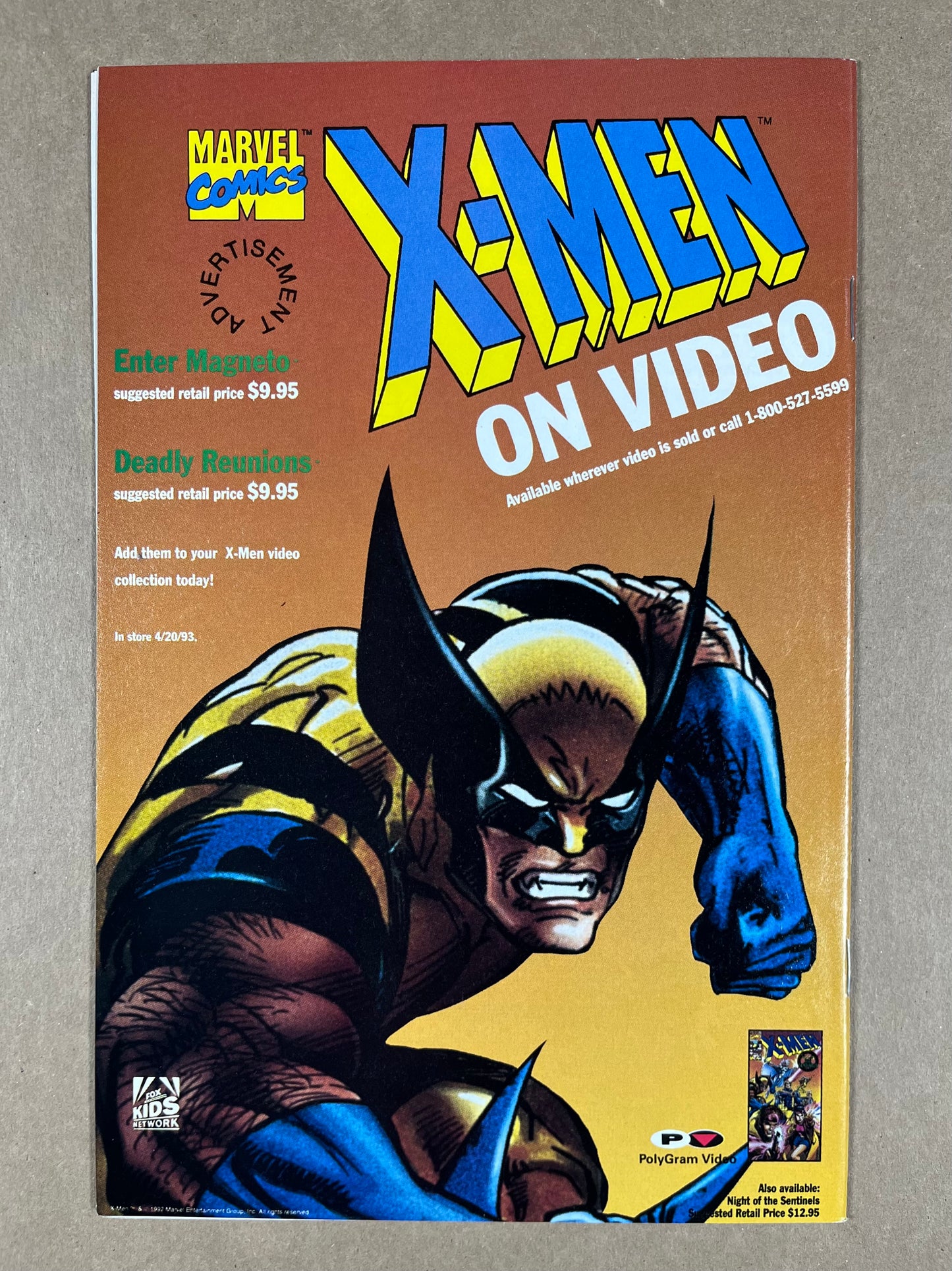 AVENGERS #4 - 1994 - VF+ - JC PENNEY REPRINT - MARVEL COMICS