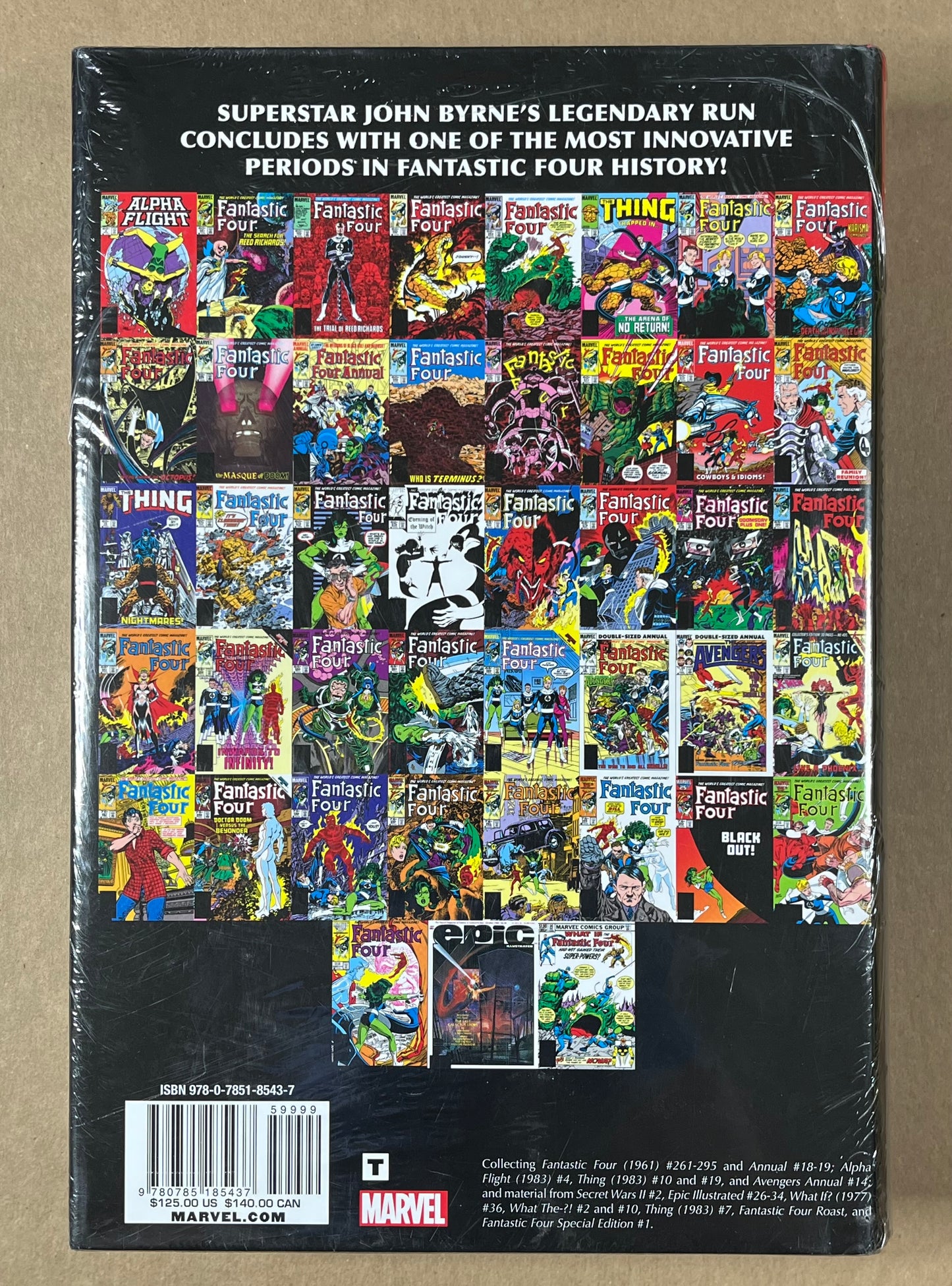 FANTASTIC FOUR BY JOHN BYRNE OMNIBUS VOL. 2 - MARVEL - 2013 - 1ST PRINT - SEALED