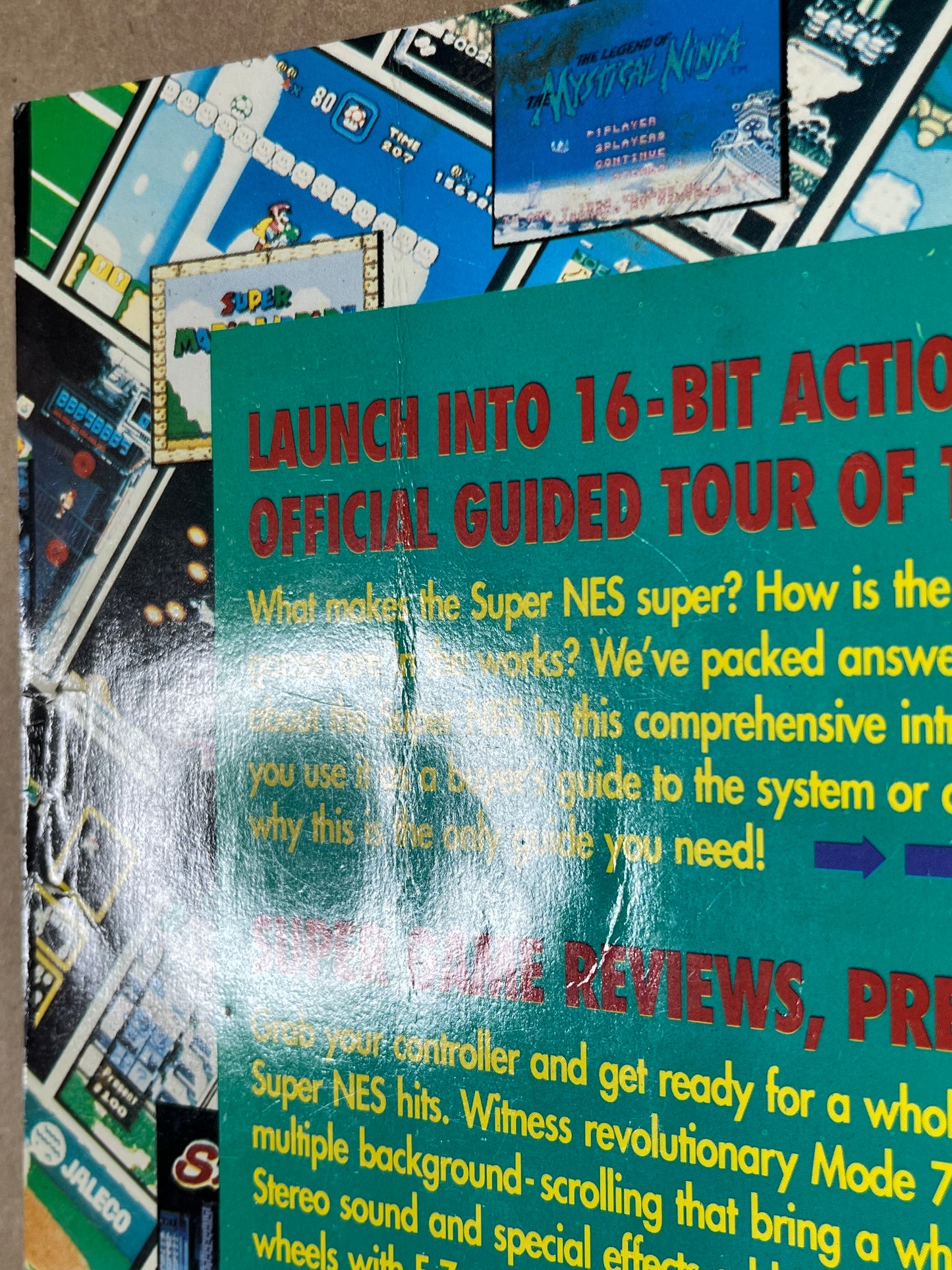 NINTENDO SUPER NES PLAYER'S GUIDE #nn - 1992 - VG+ - NINTENDO OF AMERICA INC.