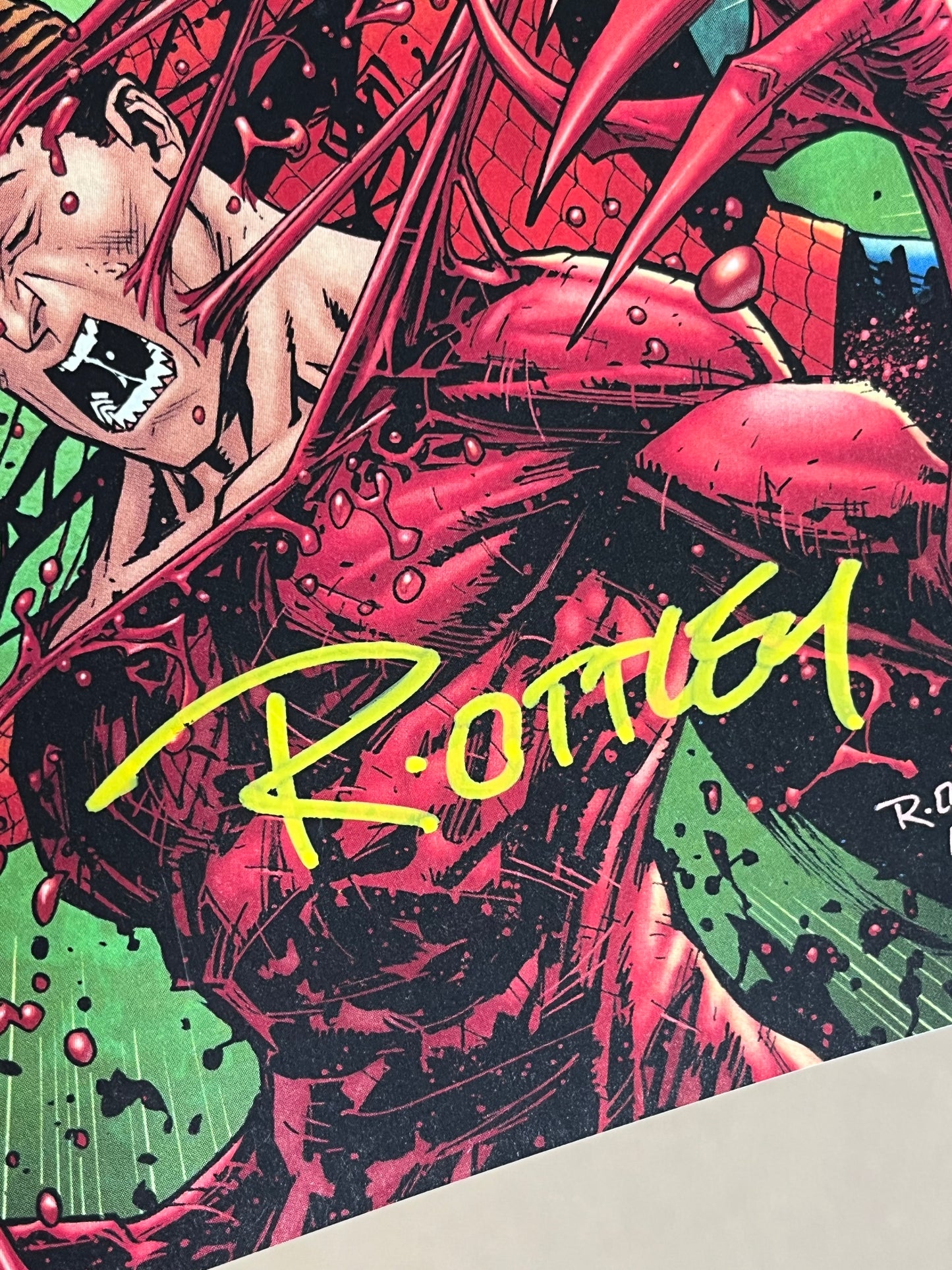 AMAZING SPIDER-MAN #31 - 2019 - VF/NM - SIGNED BY RYAN OTTLEY