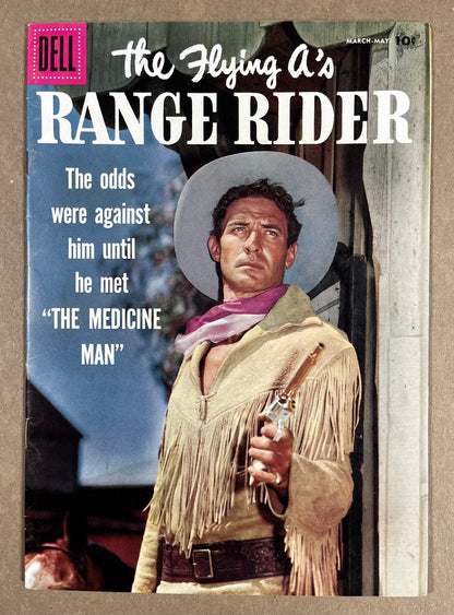 FLYING A's RANGE RIDER #17 - 1957 - FN- - SILVER AGE - DELL COMICS