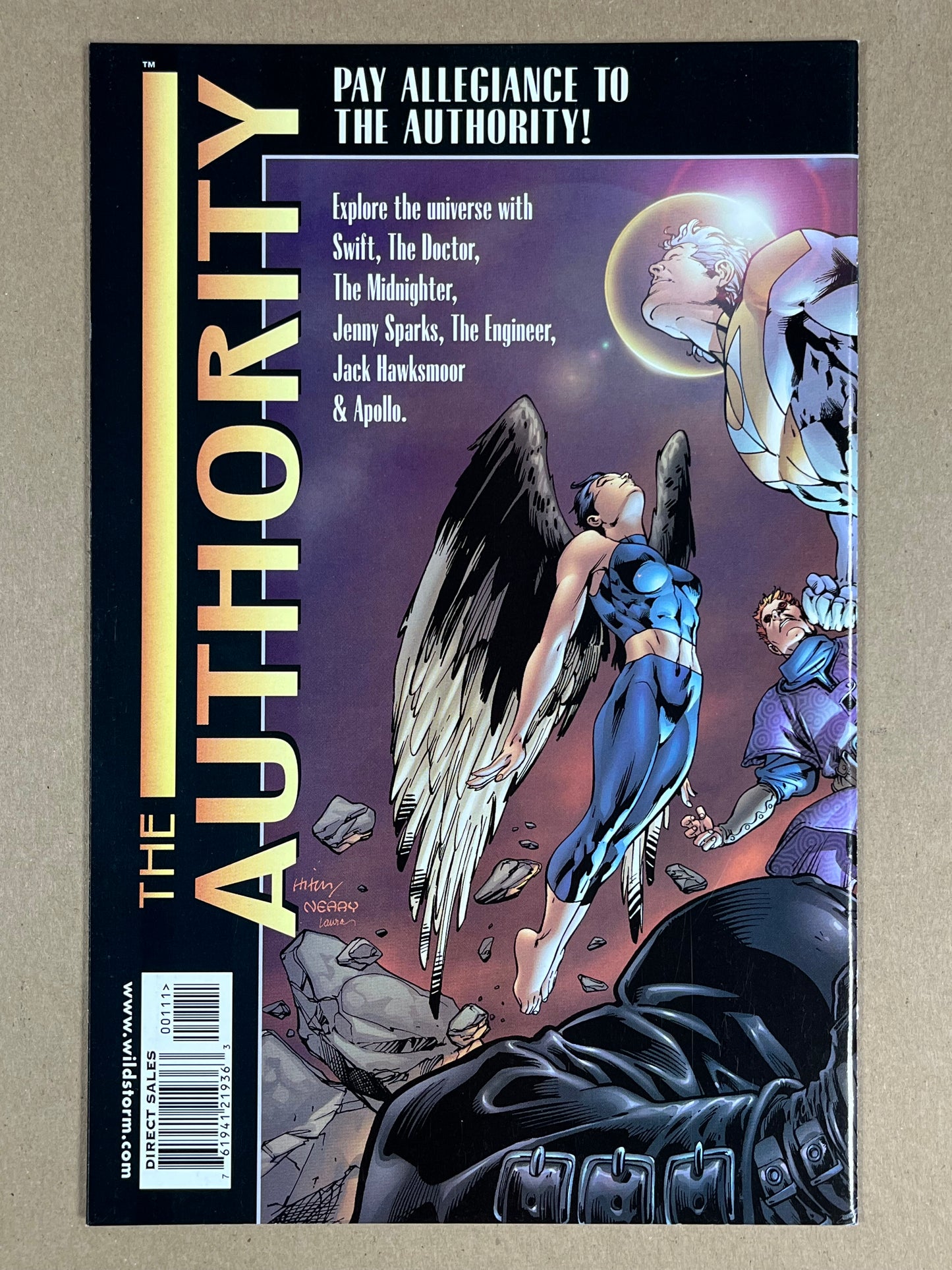 AUTHORITY #1 - 1999 - VF/NM - WILDSTORM - DC COMICS
