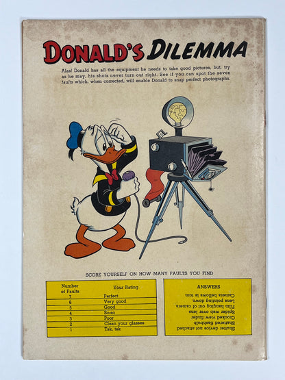 FOUR COLOR #995 - 1959 - VG/FN - WALT DISNEY'S DONALD DUCK ALBUM - SILVER AGE - DELL COMICS