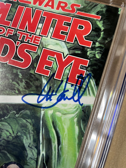 STAR WARS: SPLINTER OF THE MIND'S EYE #3 CGC x JSA AUTHENTIC AUTOGRAPH 9.4 - 1996 - SIGNED BY MARK HAMILL - DARK HORSE COMICS