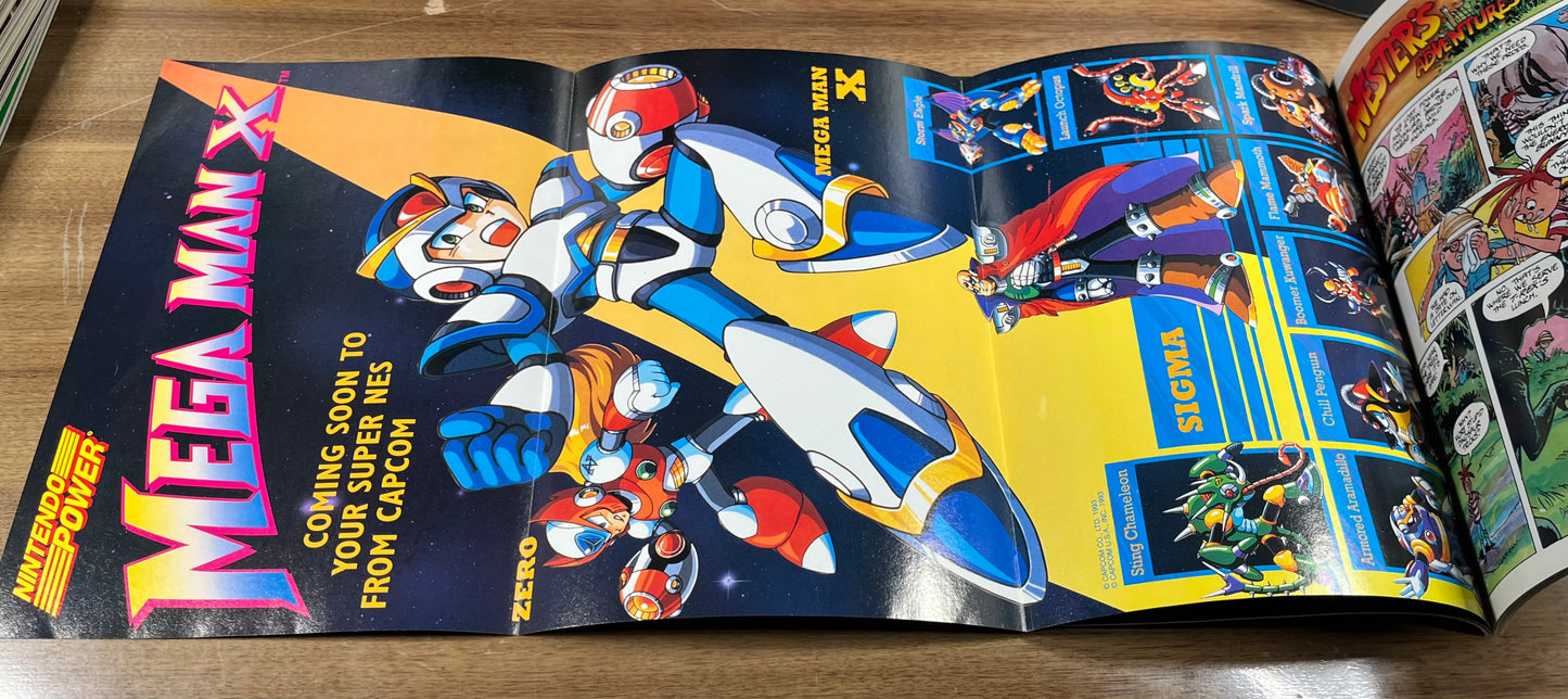 NINTENDO POWER #55 - DEC. 1993 - VG- - COMPLETE w/ INSERTS, POLL, & POSTER