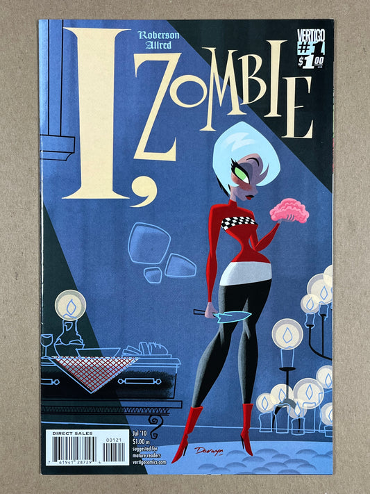 I, ZOMBIE #1 - 2010 - VF/NM - DARWYN COOKE VARIANT - DC/VERTIGO