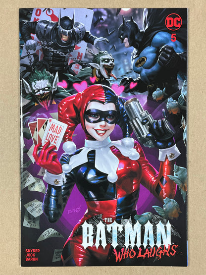 BATMAN WHO LAUGHS #5 - 2019 - NM - COMIC MINT EXCLUSIVE DERRICK CHEW TRADE DRESS VARIANT - LIMITED TO 3000 COPIES