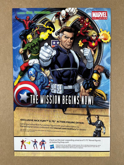 AMAZING SPIDER-MAN #611 - 2009 - VF+ - 2ND PRINT VARIANT - SKOTTIE YOUNG