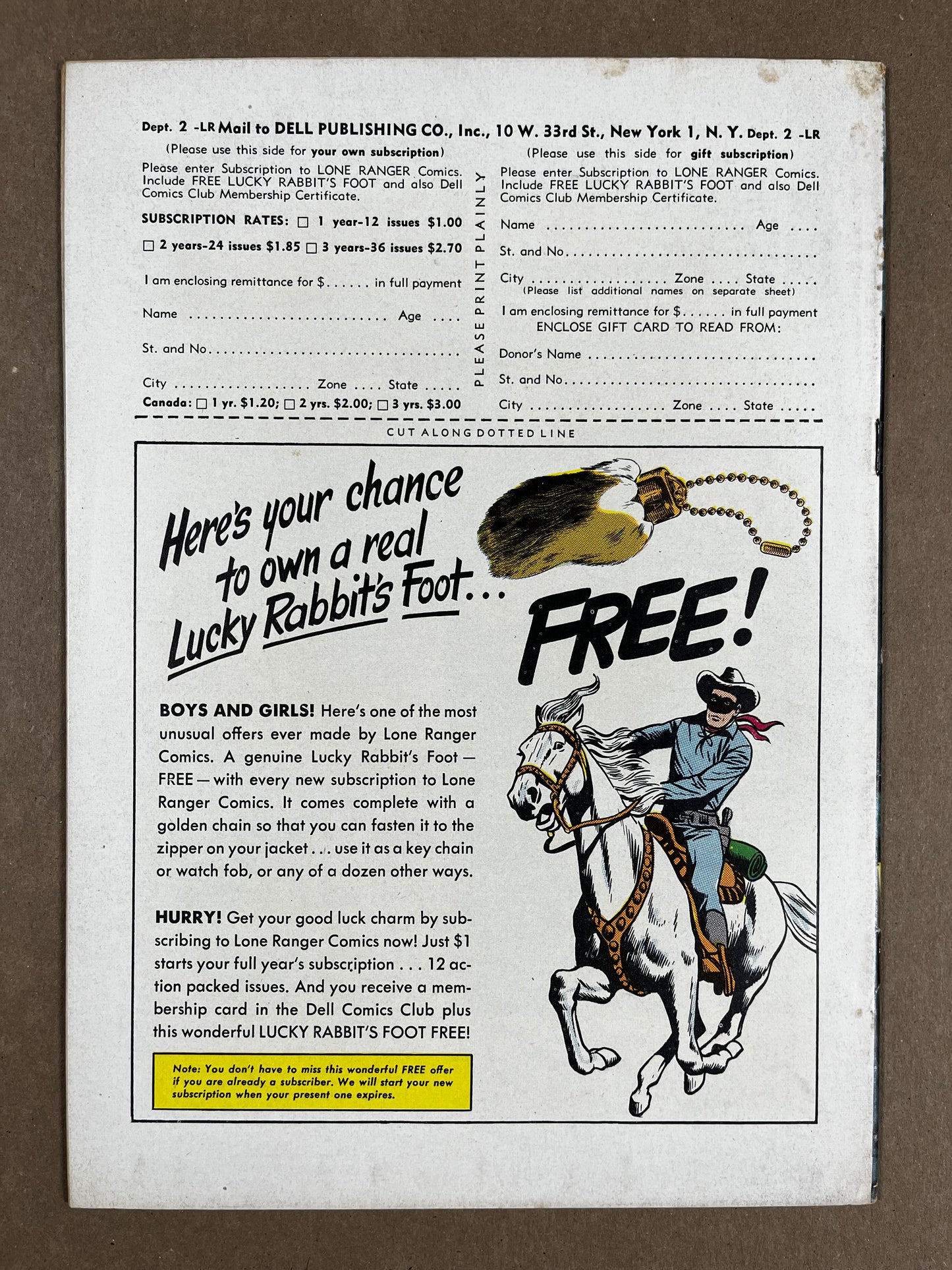 LONE RANGER #80 - 1955 - FN - WESTERN COMICS - GOLDEN AGE - DELL COMICS