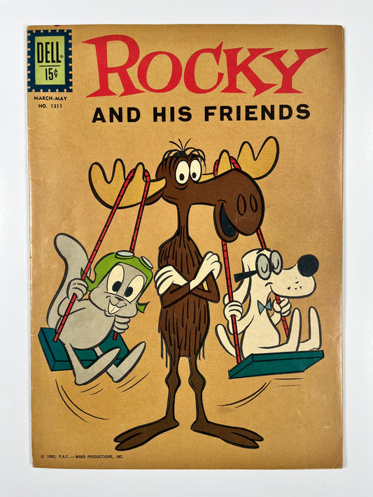 FOUR COLOR #1311 - 1962 - VG/FN - ROCKY AND HIS FRIENDS - SILVER AGE - DELL COMICS