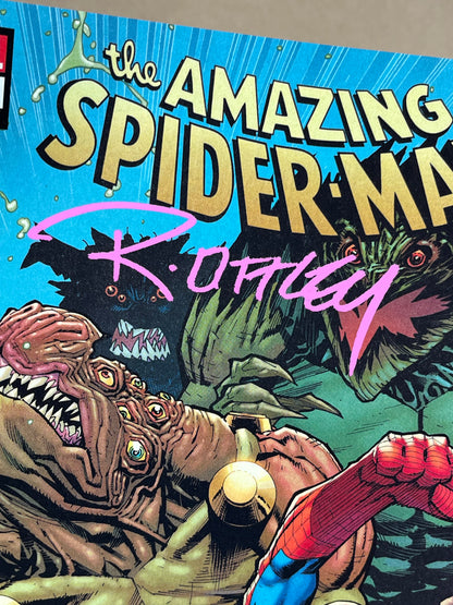 AMAZING SPIDER-MAN #37 - 2020 - NM - SIGNED BY RYAN OTTLEY