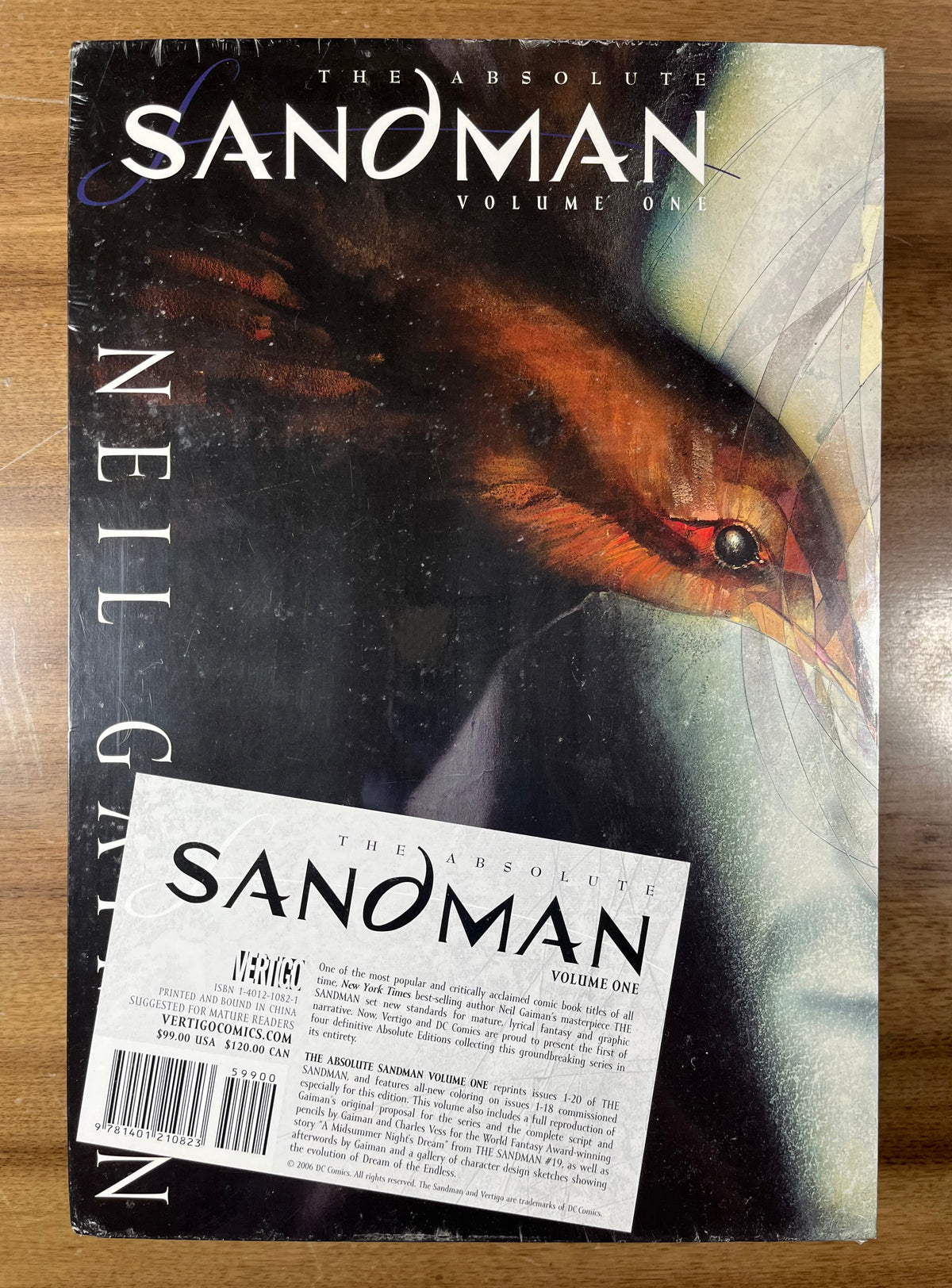 THE ABSOLUTE SANDMAN: VOLUME ONE HARDCOVER w/ SLIPCASE - SEALED - NEIL GAIMAN