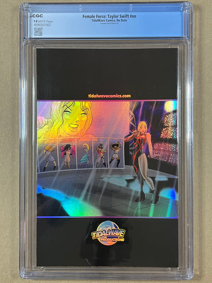 FEMALE FORCE: TAYLOR SWIFT #nn CGC 9.8 - YONAMI FOIL EDITION B - NUMBERED #7/25