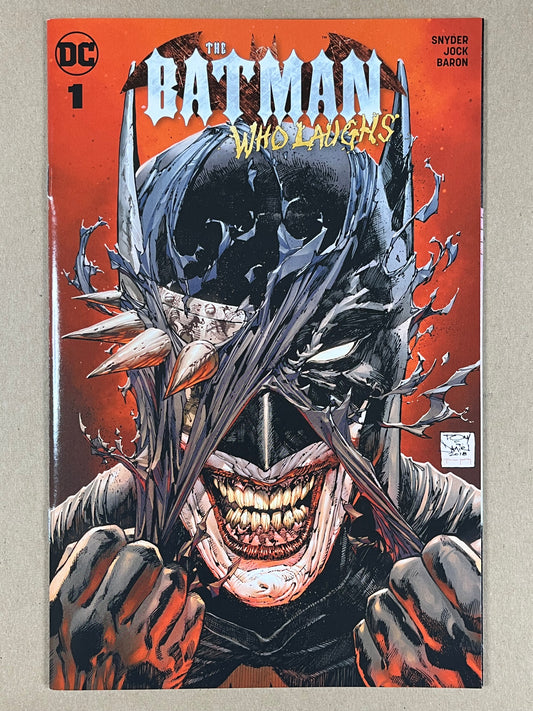 BATMAN WHO LAUGHS #1 - 2018 - VF/NM - TORPEDO COMICS EXCLUSIVE TONY DANIEL VARIANT