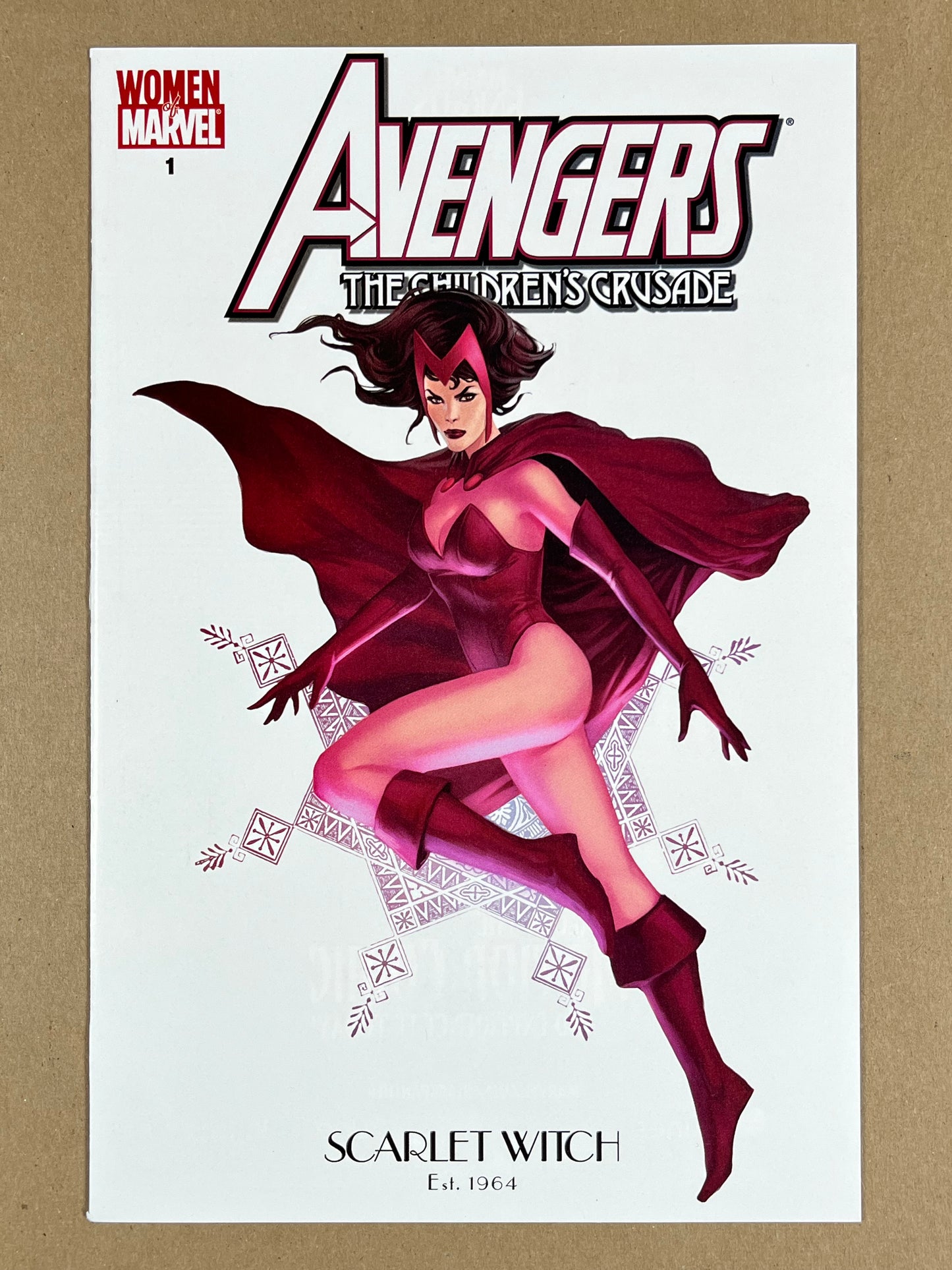 AVENGERS: THE CHILDREN'S CRUSADE #1 - 2010 - VF/NM - WOMEN OF MARVEL JELENA-KEVIC DJURDJEVIC VARIANT